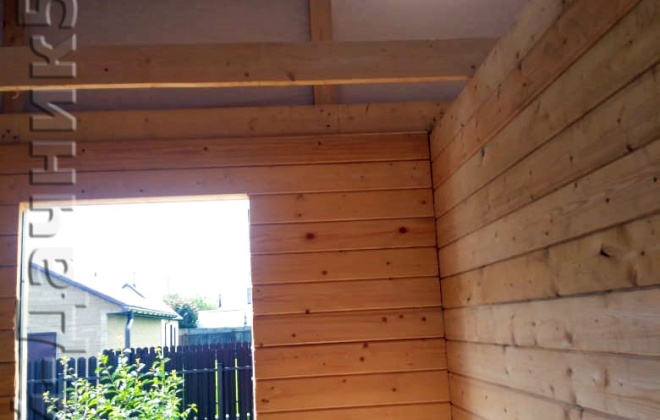 3 Брусовой дом 6×6, 60 м², Московская область, Волоколамский район, Посёлок Сычёво (2)